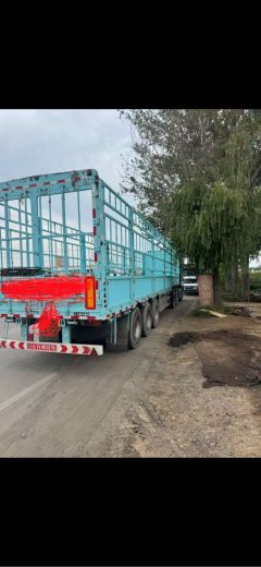 13 m x2.55 m 3 stake body semi-trailer - ფოტო 1
