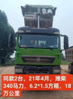 Sinotruk HOWO TX7 340 hp 8X4 6.2 m - ფოტო 1