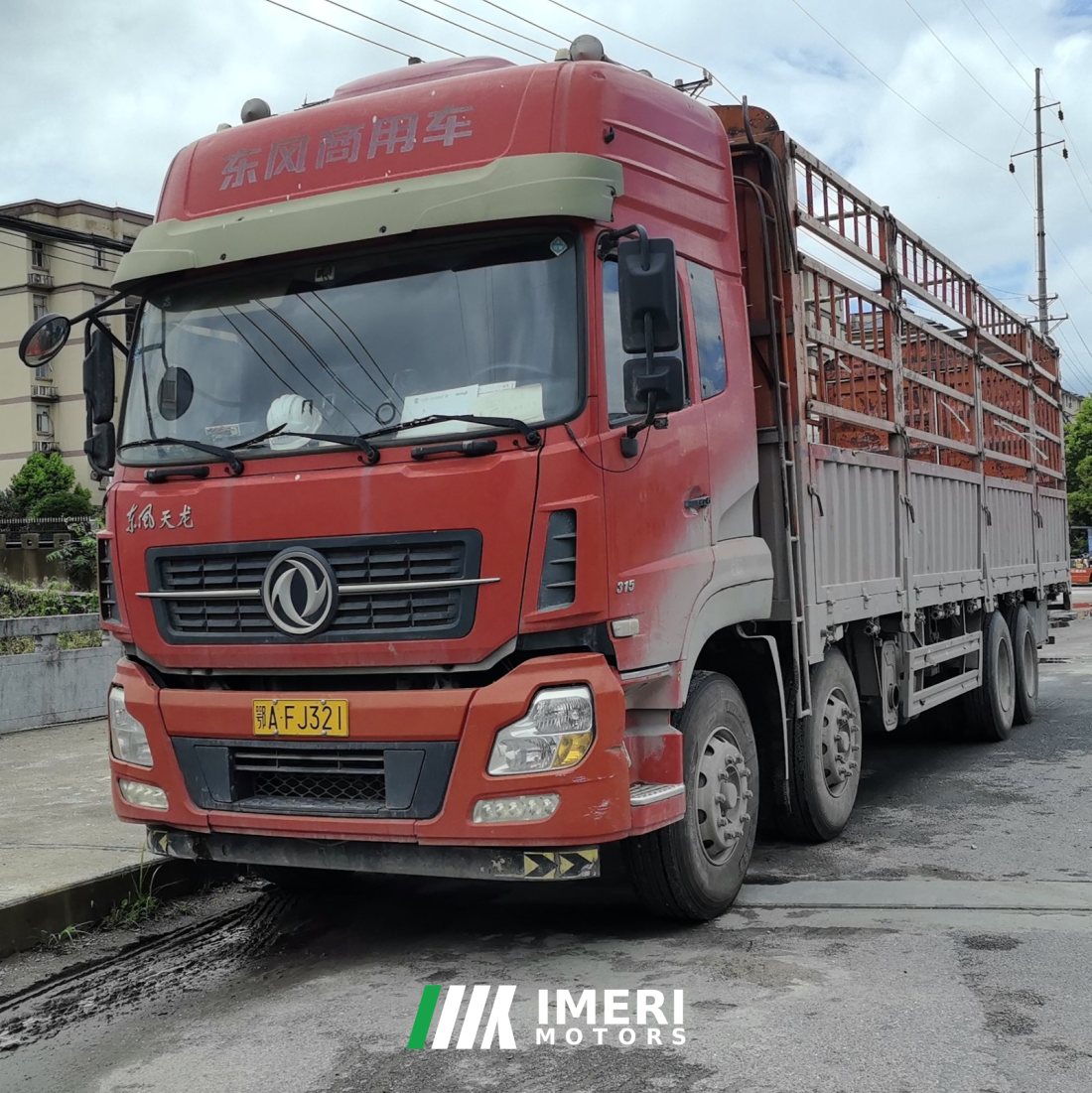 Dongfeng Tianlong 315 hp 8X4 9.4 m - სატვირთო ჩინეთიდან
