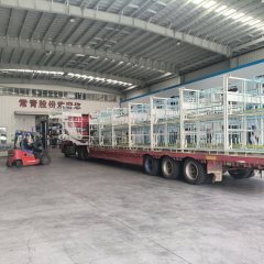 17.5 m x3 m 3 flatbed semi-trailer - ფოტო 1