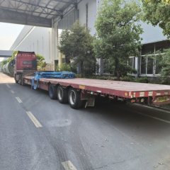 17.5 m x3 m 3 flatbed semi-trailer - ფოტო 4