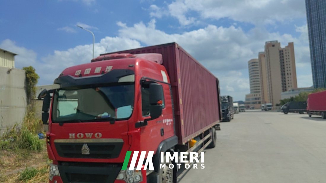 Sinotruk HOWO TX7 240 hp 4X2 9.52 m - სატვირთო ჩინეთიდან