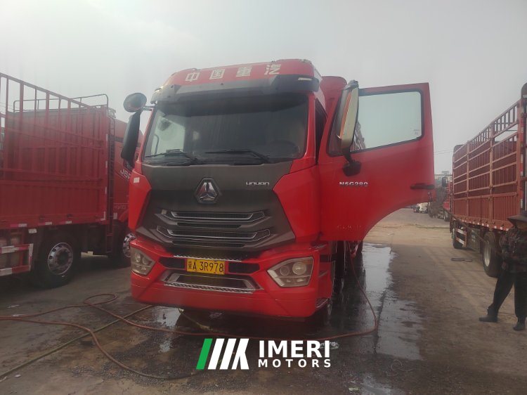 Sinotruk HOWO TS5 280 hp 6X2 9.52 m - სატვირთო ჩინეთიდან