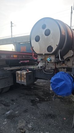13.75 m x3 m flatbed semi-trailer - ფოტო 3