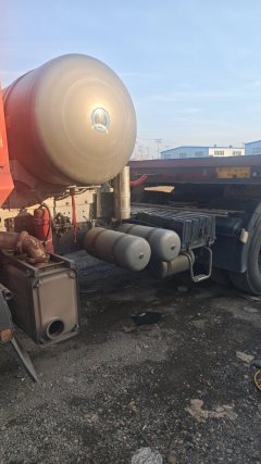 13.75 m x3 m flatbed semi-trailer - ფოტო 4