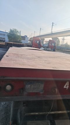 13.75 m x3 m flatbed semi-trailer - ფოტო 6
