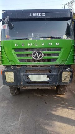 SAIC Hongyan Genlyon 350 hp 8X4 7.2 m - ფოტო 2