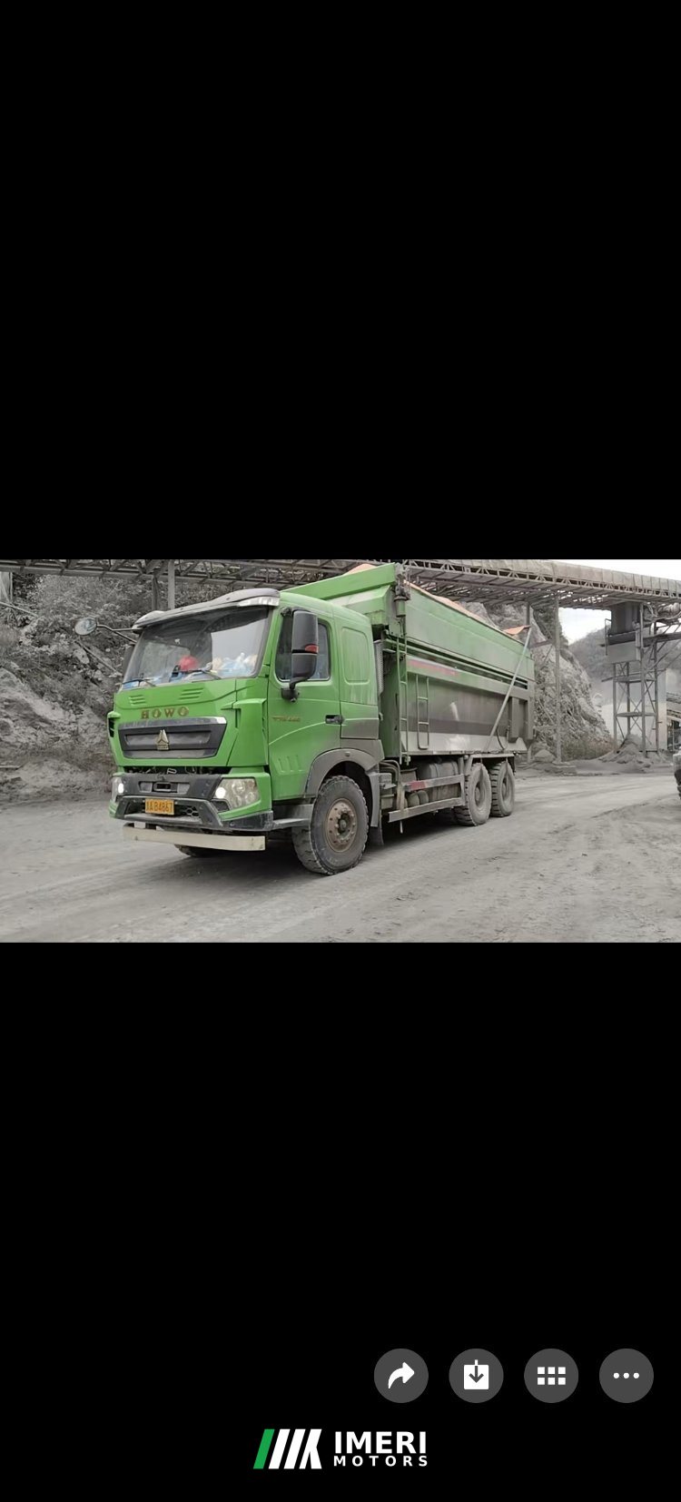 Sinotruk HOWO T7H 440 hp 6X4 6 m - სატვირთო ჩინეთიდან