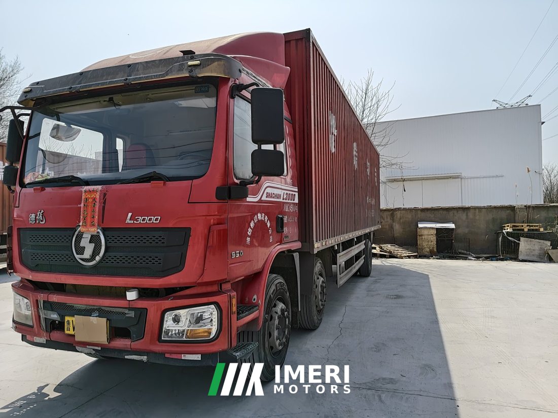 Shacman Delong L3000 245 hp 6X2 9.7 m - სატვირთო ჩინეთიდან