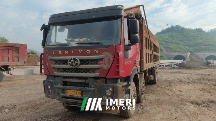 SAIC Hongyan Genlyon 430 hp 8X4 8.3 m - სატვირთო ჩინეთიდან