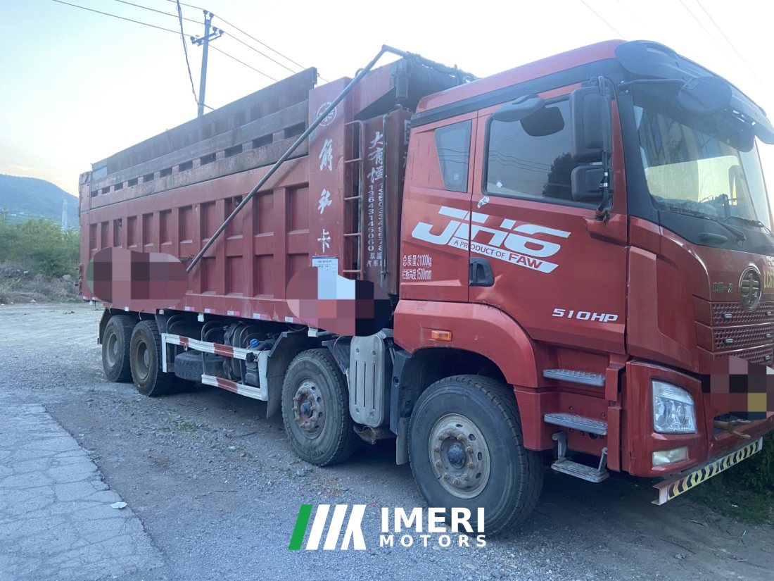 FAW Jiefang JH6 510 hp 8X4 8 m - სატვირთო ჩინეთიდან