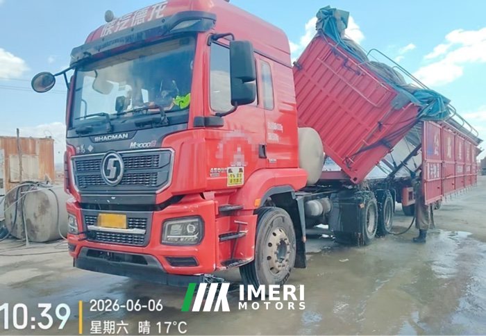 Shacman Delong M3000S 460 hp 6X4 - სატვირთო ჩინეთიდან