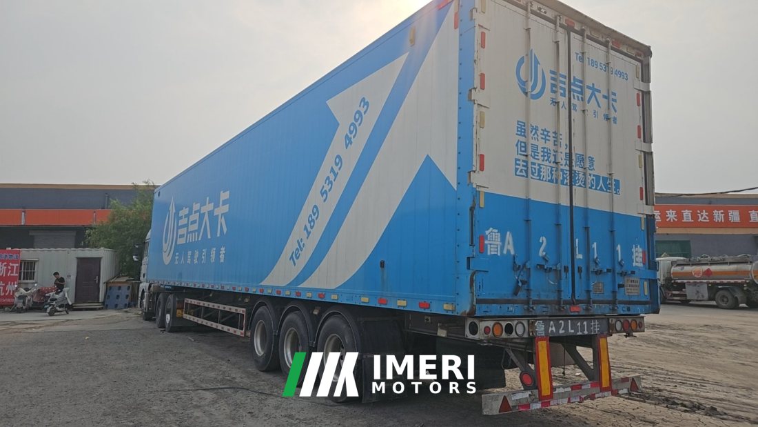 13.95 m x2.55 m 3 box body semi-trailer - truck from China
