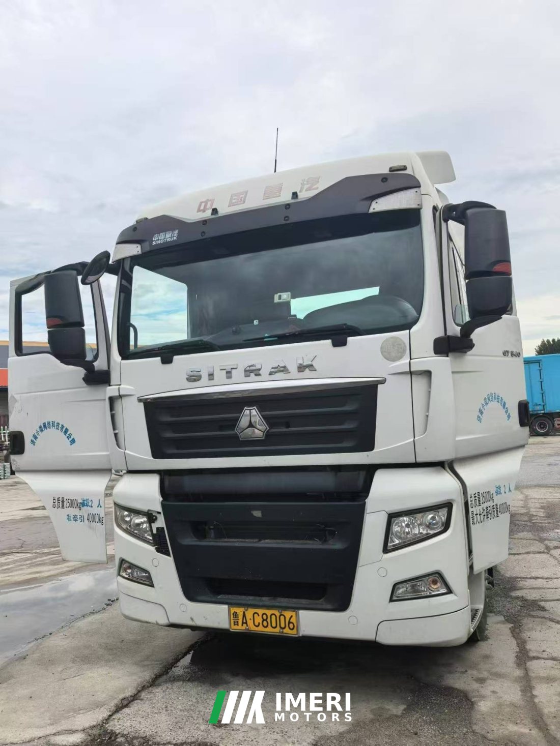 Sinotruk Sitrak C7H 540 hp 6X4 - სატვირთო ჩინეთიდან