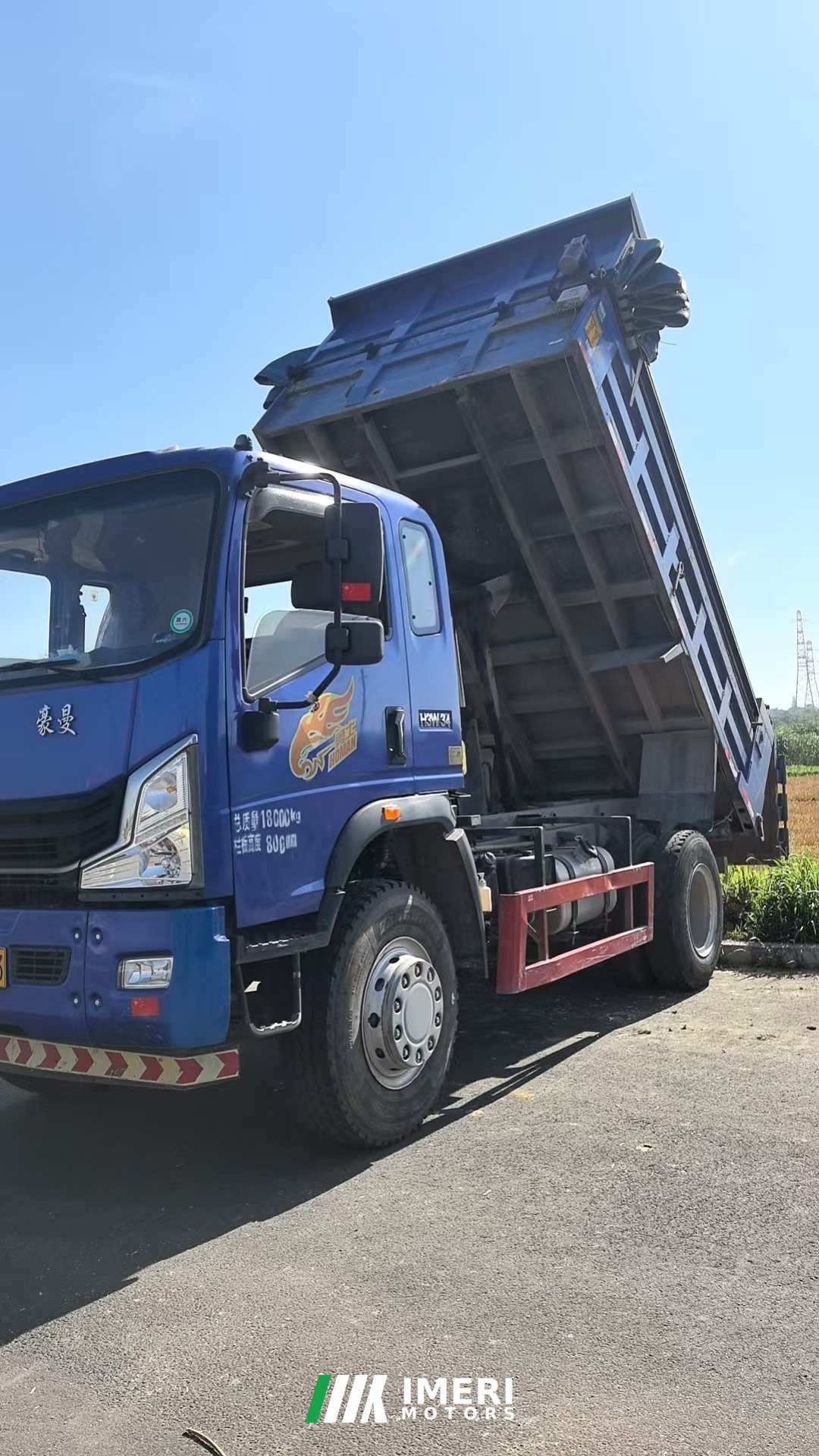 MAN Pioneer 220 hp 4X2 4 m - სატვირთო ჩინეთიდან