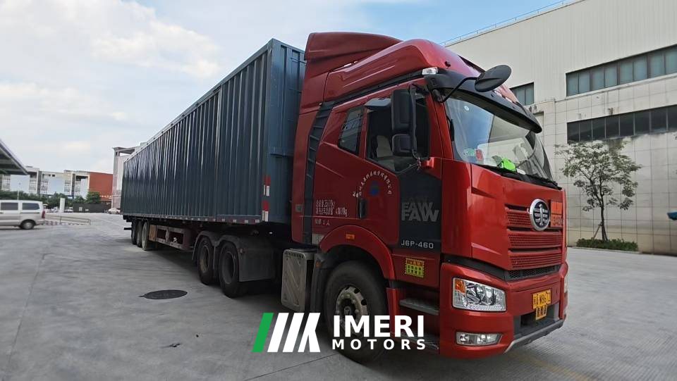 13.95 m x2.48 m 3 semi-trailer - სატვირთო ჩინეთიდან