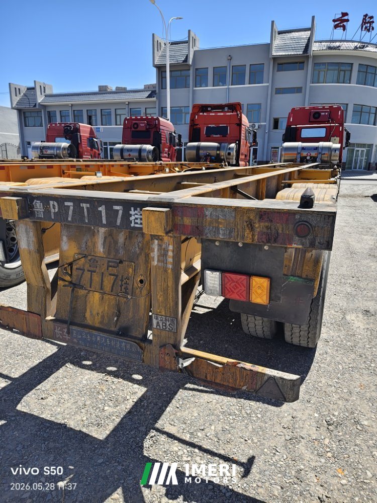 12.9 m x2.5 m 3 semi-trailer - სატვირთო ჩინეთიდან