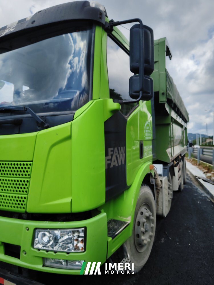 FAW Jiefang J6L 320 hp 8X4 5.8 m - სატვირთო ჩინეთიდან