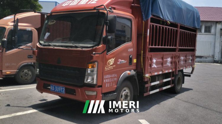 SINOTRUK HOWO Light Duty Truck Hanjiang 116 hp 4X2 4.2 m - სატვირთო ჩინეთიდან