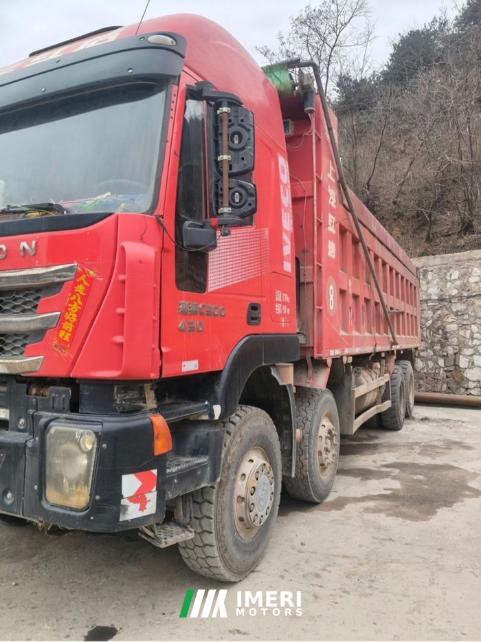 SAIC Hongyan Genlyon 430 hp 8X4 8.3 m - სატვირთო ჩინეთიდან