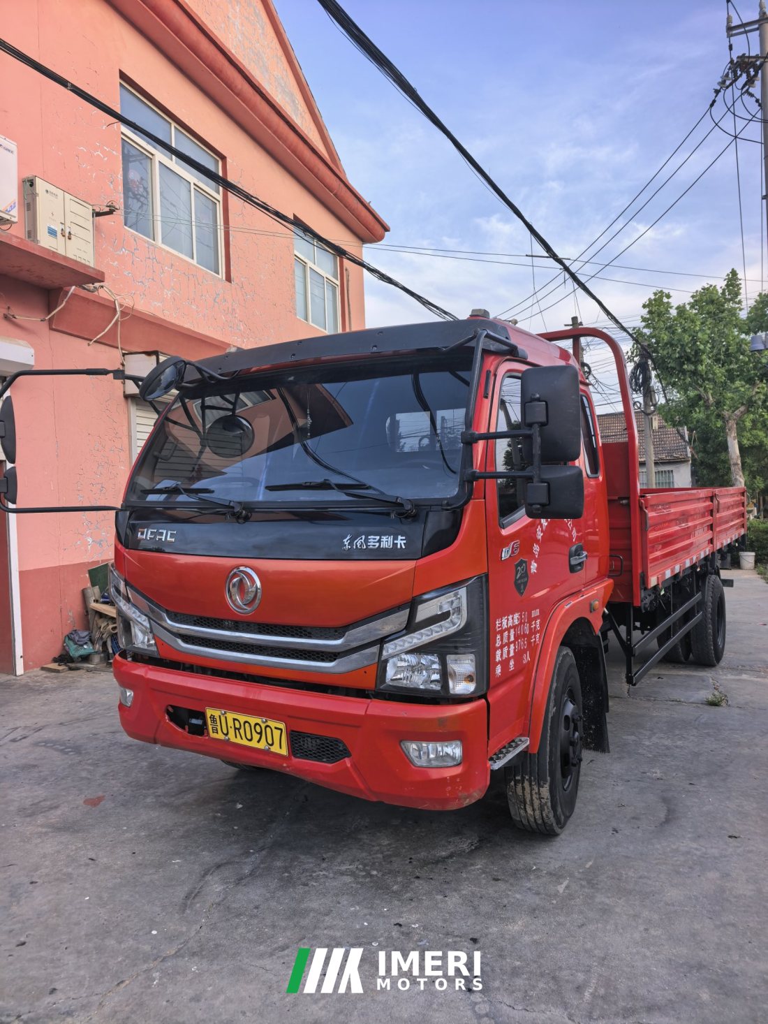 Dongfeng Duolika D7 170 hp 4X2 5.18 m - სატვირთო ჩინეთიდან