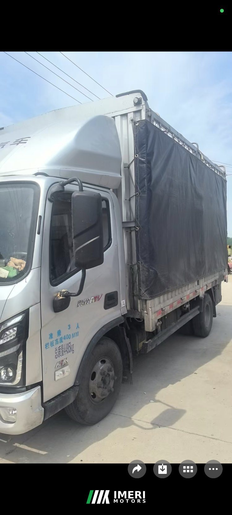 2024 Foton Ollin ATV 180 hp 4X2 4.17 m