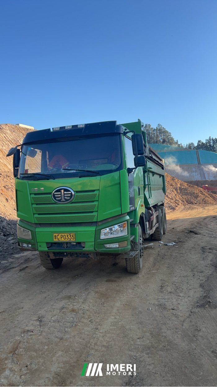 FAW Jiefang J6P 390 hp 6X4 5.6 m - სატვირთო ჩინეთიდან