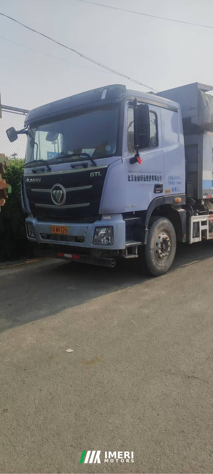 2019 Foton Auman GTL 400 hp 8X2 5.6 m