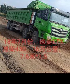 Foton Auman ETX 430 hp 8X4 7.6 m - ფოტო 1
