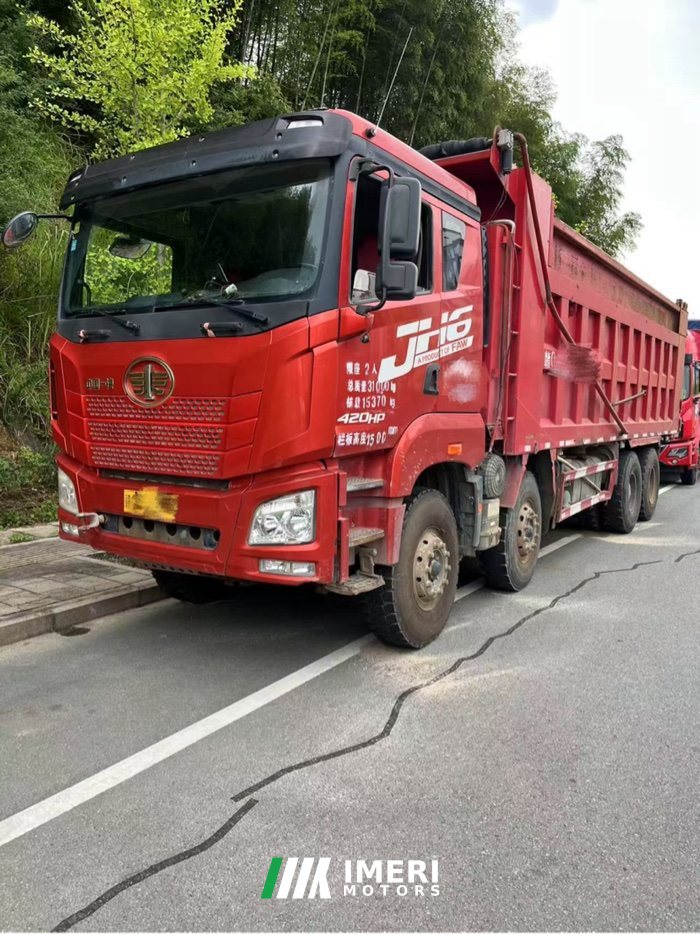 FAW Jiefang JH6 375 hp 8X4 7.6 m - სატვირთო ჩინეთიდან