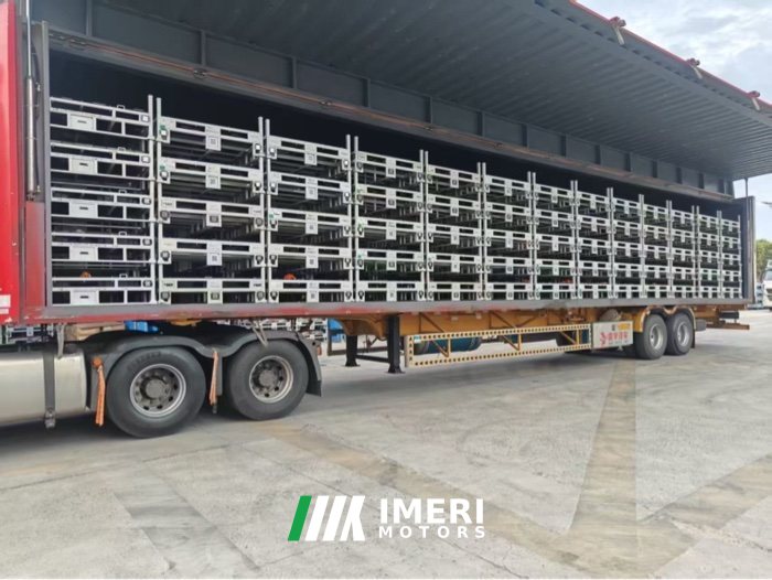 17.5 m x2.9 m 2 box body semi-trailer - სატვირთო ჩინეთიდან