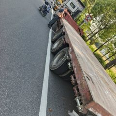 13.75 m x3 m 3 flatbed semi-trailer - photo 2