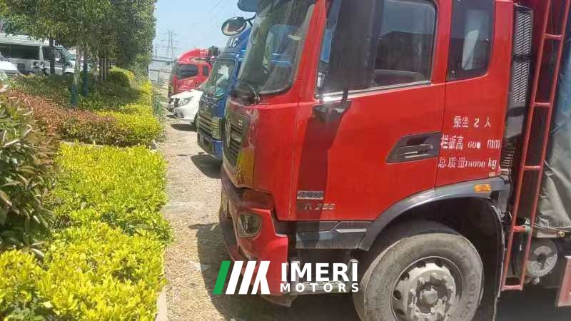 Dongfeng Tianjin KR 260 hp 6X2 6.8 m - სატვირთო ჩინეთიდან
