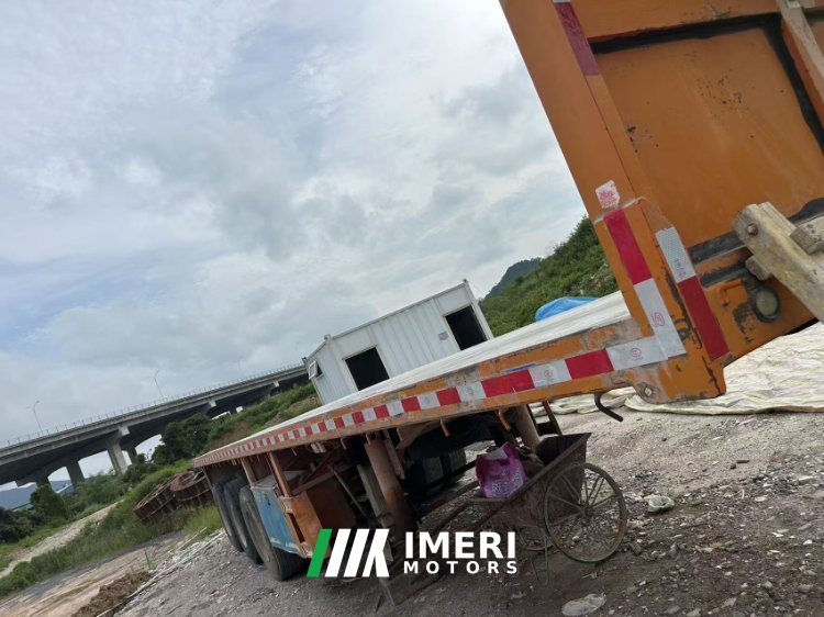 2020 10500.00 m x2550 m flatbed semi-trailer