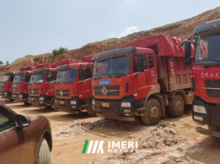Dongfeng Tianlong KC 350 hp 8X4 7.6 m - სატვირთო ჩინეთიდან