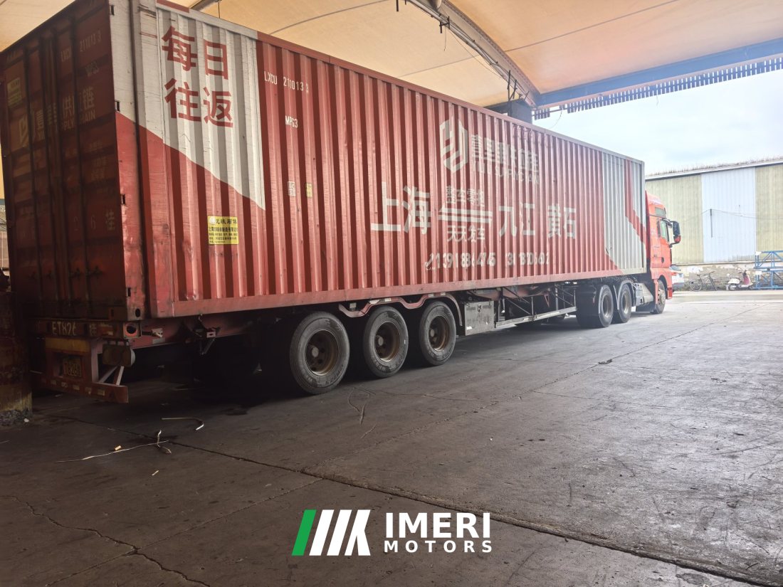 15 m x2.8 m semi-trailer - სატვირთო ჩინეთიდან
