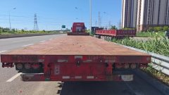 17.5 m x3 m 3 flatbed semi-trailer - ფოტო 4