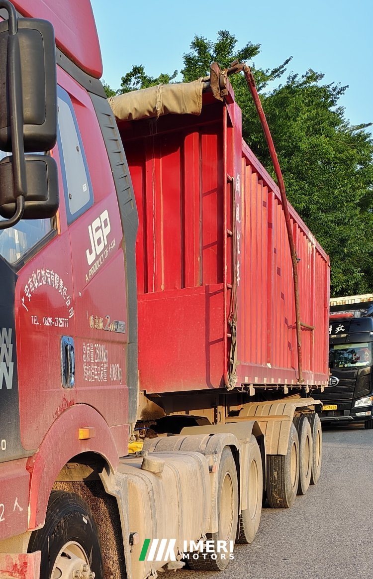 8 m x2.55 m 3 semi-trailer - სატვირთო ჩინეთიდან