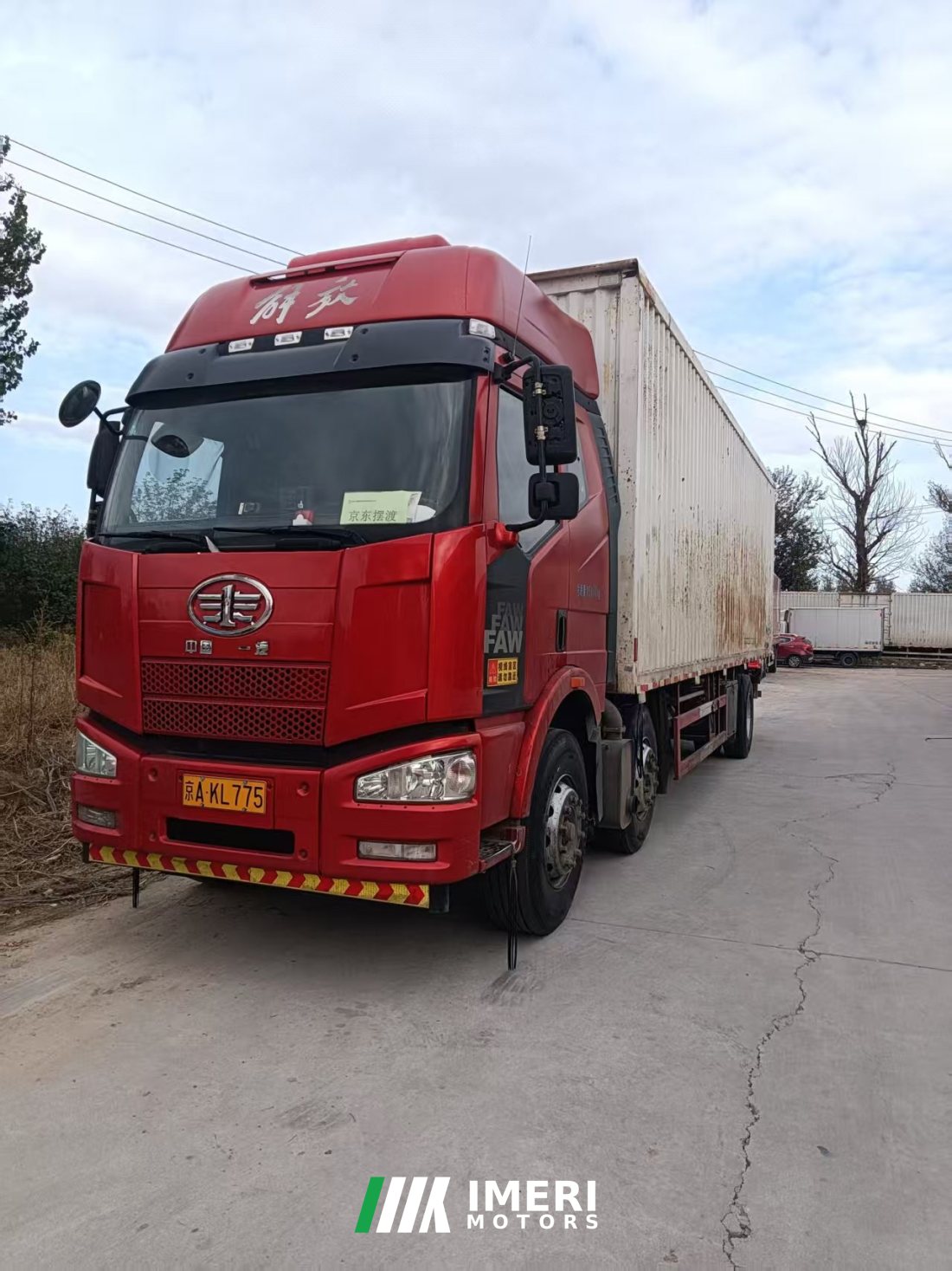 FAW Jiefang J6P 390 hp 8X4 9.5 m - სატვირთო ჩინეთიდან
