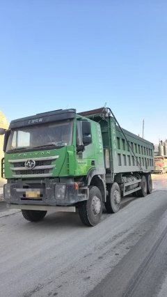 SAIC Hongyan Genlyon 450 hp 8X4 8 m - ფოტო 2