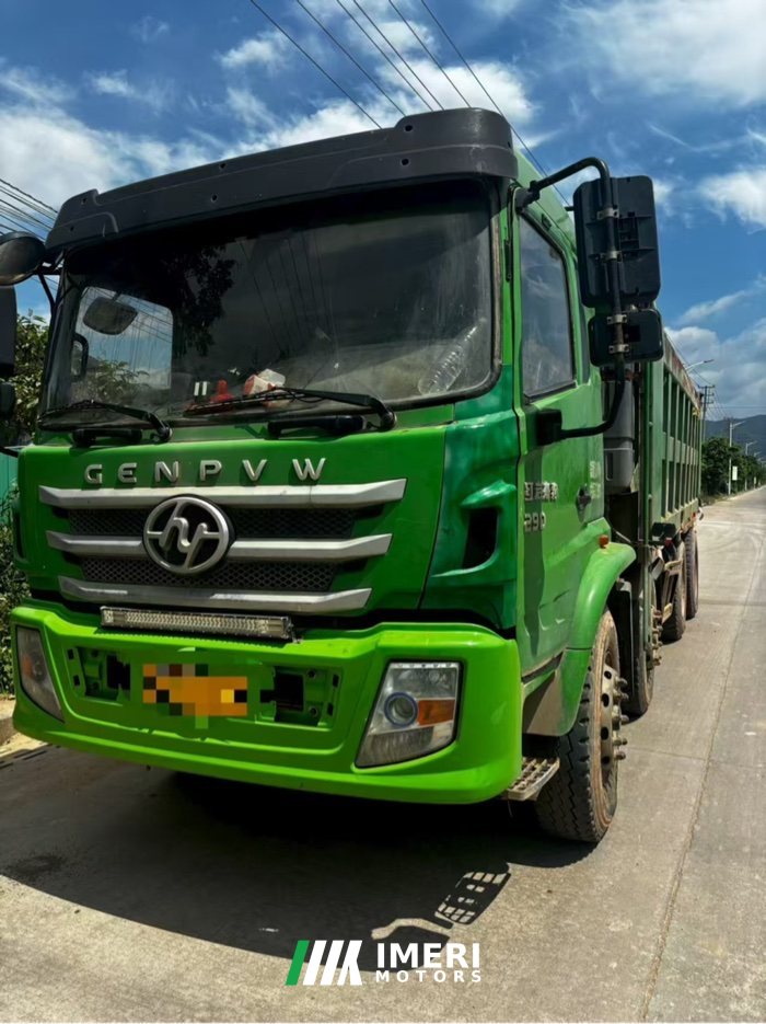 SAIC Hongyan 290 hp 8X4 6.2 m - სატვირთო ჩინეთიდან