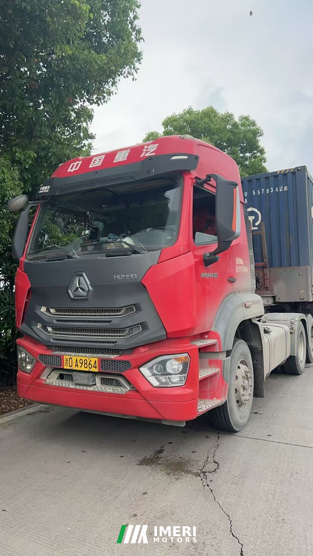 Sinotruk Hohan J7B 430 hp 4X2 - სატვირთო ჩინეთიდან