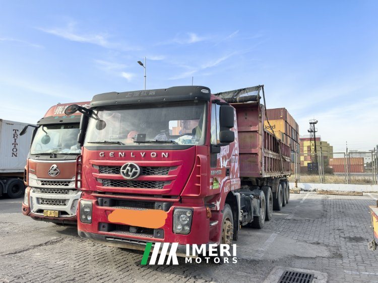 2022 SAIC Hongyan Genlyon 480 hp 6X4