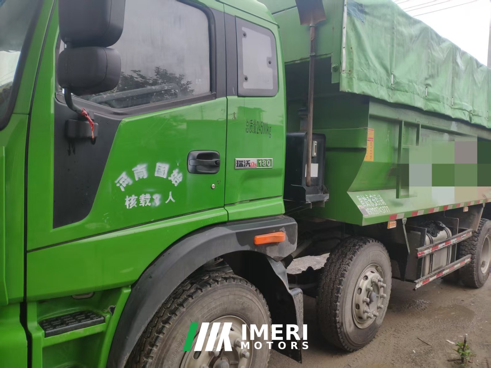 2019 Foton Rowor 180 hp 6X2 5.6 m