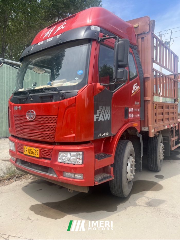 FAW Jiefang J6L 260 hp 6X2 6.8 m - სატვირთო ჩინეთიდან
