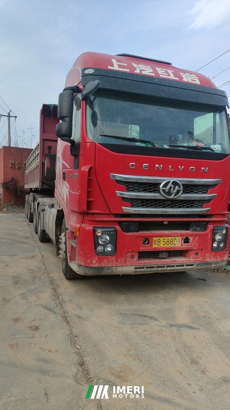 2021 SAIC Hongyan 430 hp 6X4