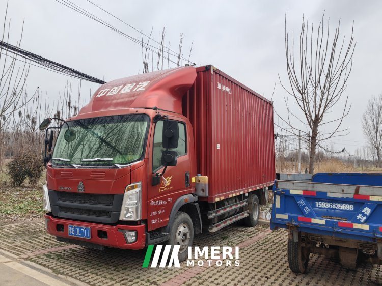 SINOTRUK HOWO Light Duty Truck Hanjiang 156 hp 4X2 4.15 m - სატვირთო ჩინეთიდან