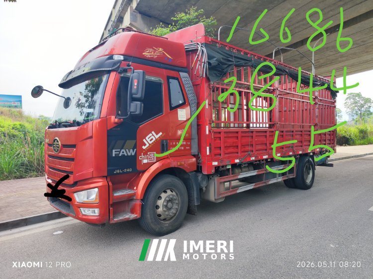 2021 FAW Jiefang J6L 240 hp 4X2 6.8 m