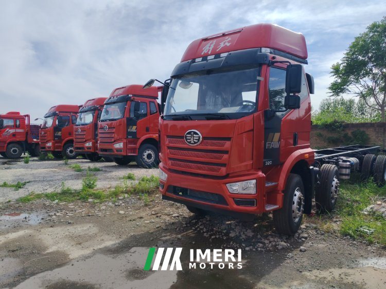 FAW Jiefang J6P 320 hp 6X2 9.6 m - სატვირთო ჩინეთიდან