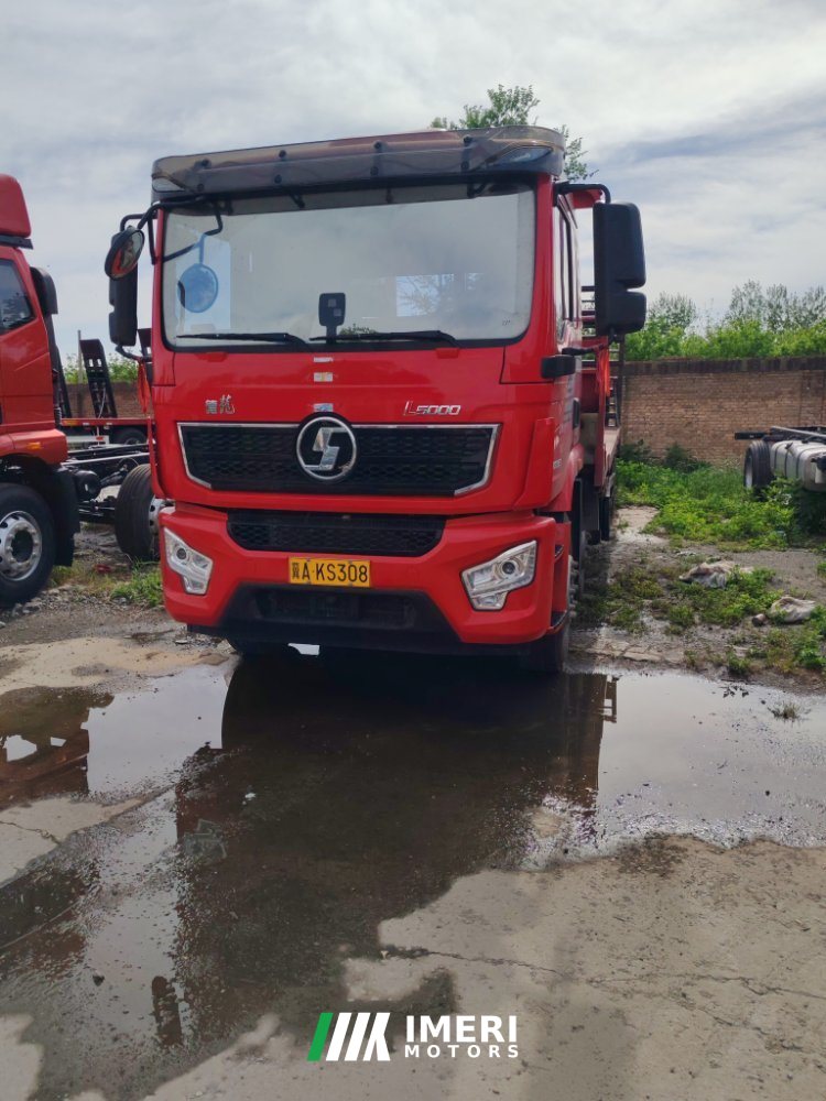 Shacman Delong L5000 300 hp 6X2 8.7 m - სატვირთო ჩინეთიდან